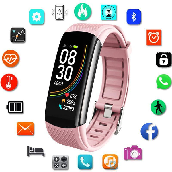 Luxury Unisex Waterproof Smartwatch Fitness Tracker Android iOS