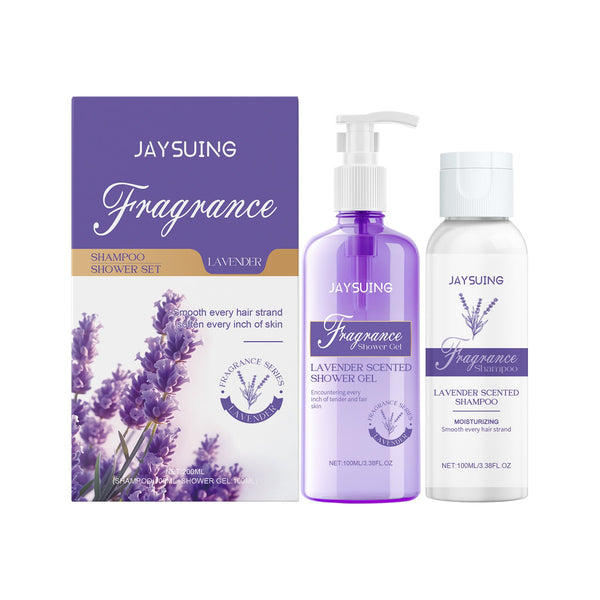 Lavender Shampoo and Shower Set Moisturizing Body Care