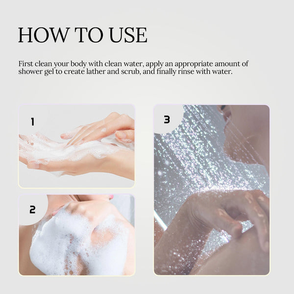 Niacinamide Scented Shower Gel Moisturizing Body Cleanser