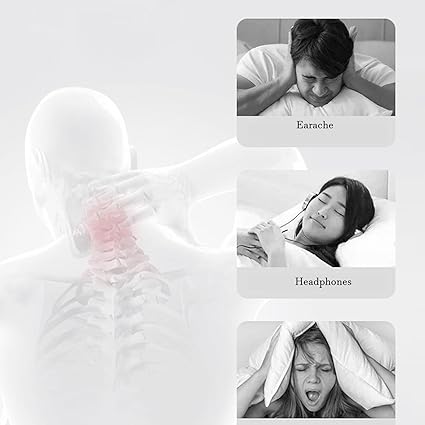 Memory Foam Pillow With Ear Hole for Comfort