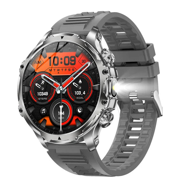 Smartwatch Flashlight Bluetooth Calling Fitness Tracker
