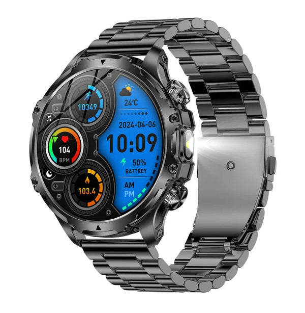 Smartwatch Flashlight Bluetooth Calling Fitness Tracker