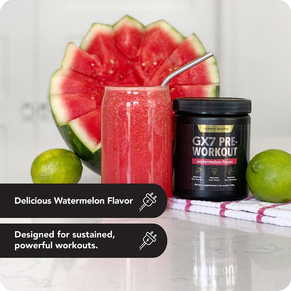 Watermelon Pre-Workout Supplement for Fitness