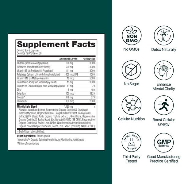 MitoMultiply | Methylated Multivitamin