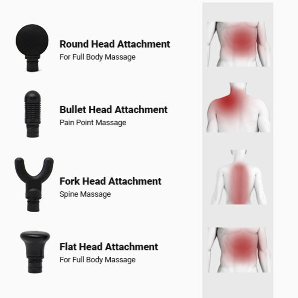 Percussion Massage Gun Deep Muscle Recovery Massager