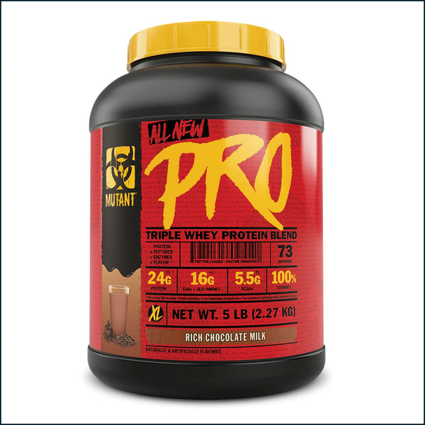 Mutant Pro Triple Whey Protein Powder 5 lb