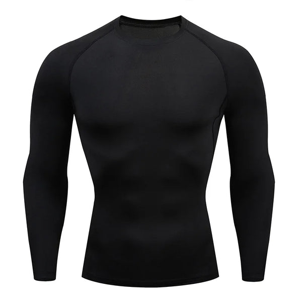 Men’s Spring Autumn Long Sleeve Fitness Tee