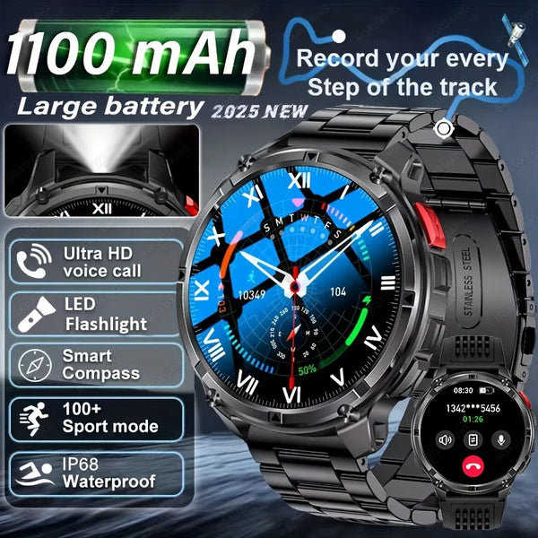 T-Rex3 Pro GPS Sports Smartwatch 1100mAh Battery