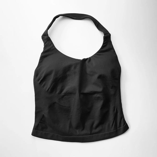 Women’s Longline Padded Strappy Workout Tank