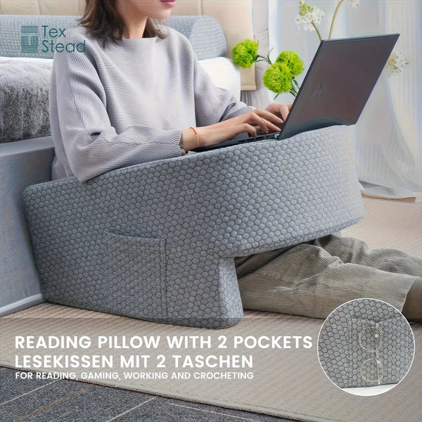 Oversized Memory Foam Gaming Armrest Reading Cushion