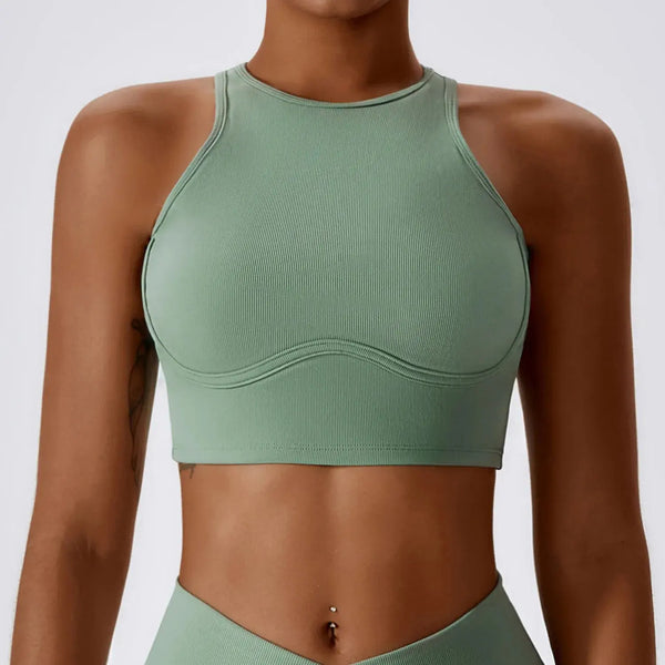 Women’s Gathered Push-Up Fitness Top