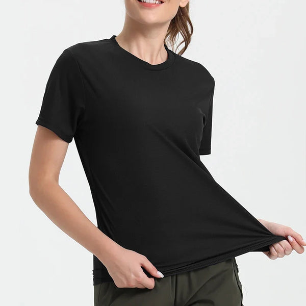 Women’s Quick-Dry Compression Gym Running T-Shirt